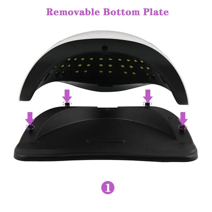 Sun X17 Plus UV Lamp LED Nail Dryer With 45LEDS Mask Queen Nepal
