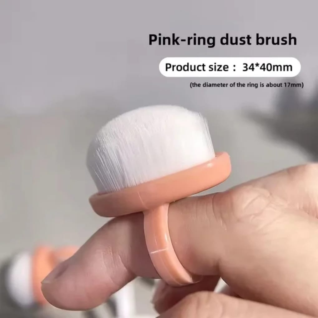 Nail Dust Cleaning Soft Brush Ring Mask Queen Nepal