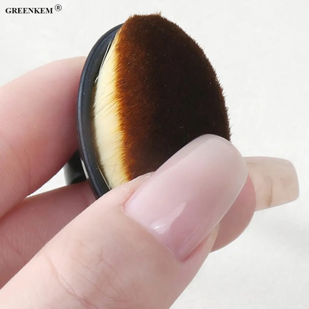 Nail Dust Cleaning Soft Brush Ring Mask Queen Nepal