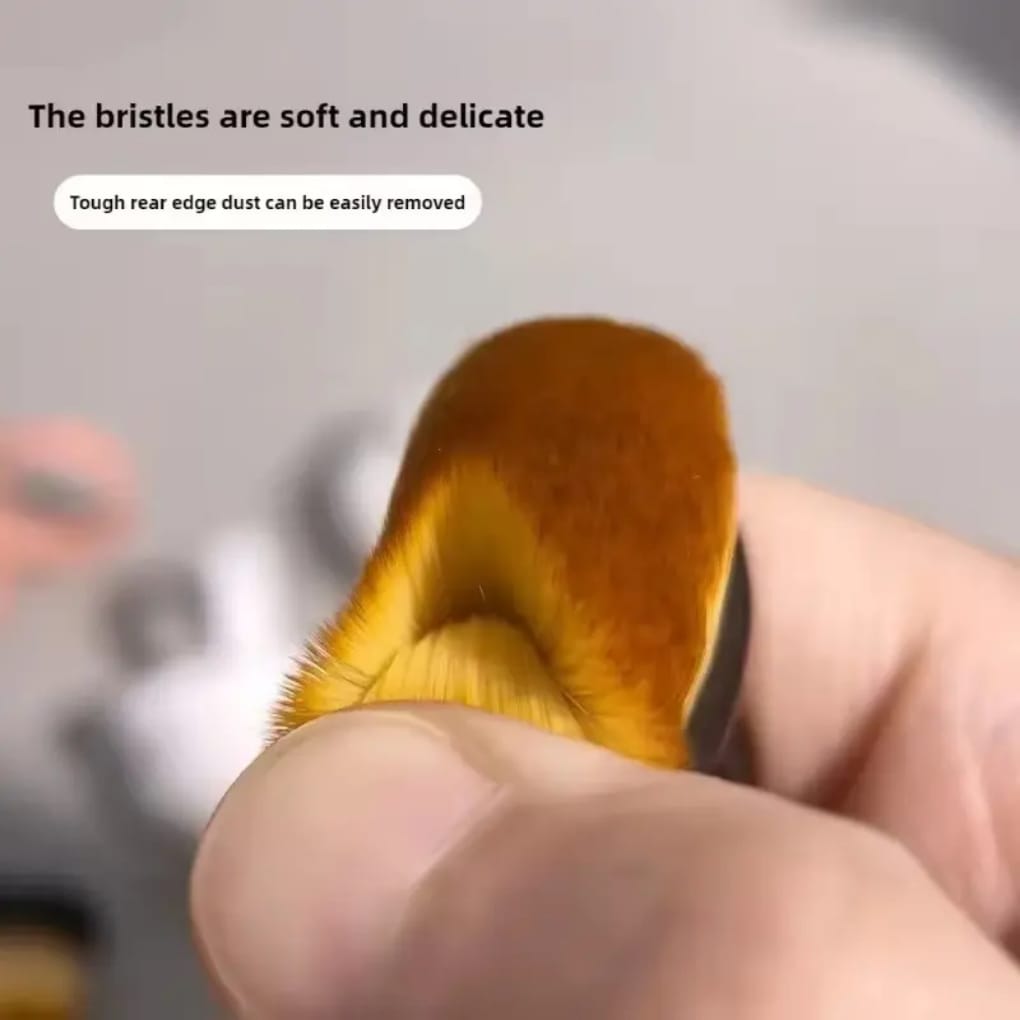 Nail Dust Cleaning Soft Brush Ring Mask Queen Nepal