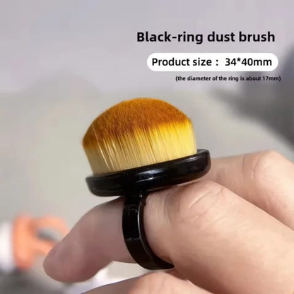 Nail Dust Cleaning Soft Brush Ring Mask Queen Nepal