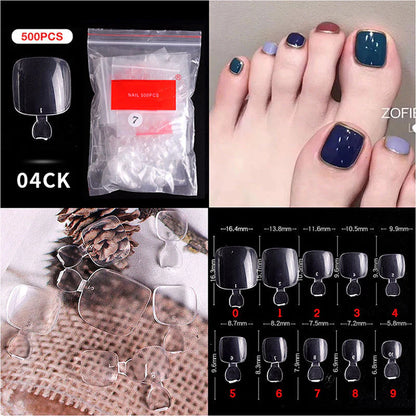 Nail art toes tips 500pcs Mask Queen Nepal