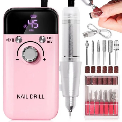 Professional Edition Nail Drill Machine 45000 RPM Mask Queen Nepal