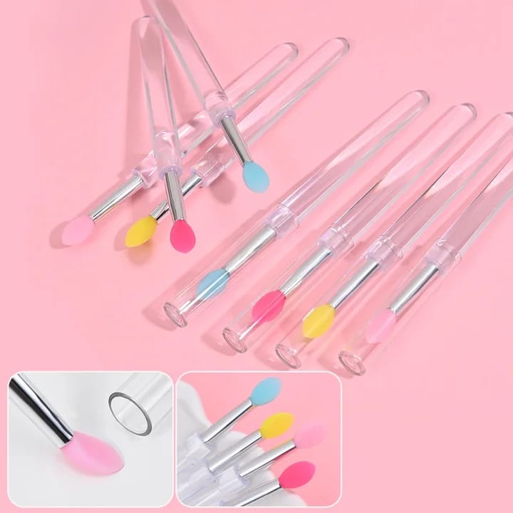 Silicone Lip Bursh Small Makeup Lipstick Eyebrow Brushes Applicator for Lip Mask Oil Mask Queen Nepal