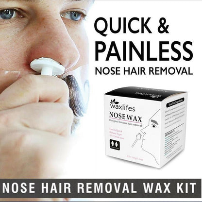 100g Nose Hair Removal Wax Kit Painless Nasal Waxing Remover Mask Queen Nepal