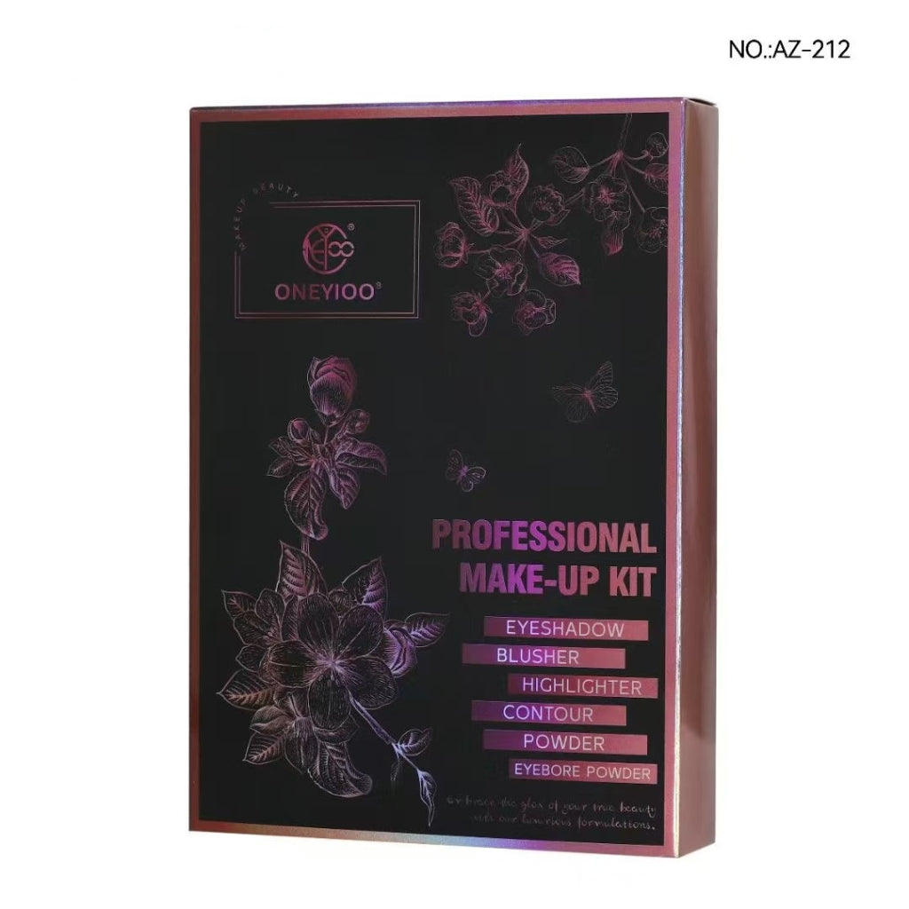 ONEYIOO Professional 55 Color Eye & Face Palette Makeup Book AZ-212 Easy Beauty Nepal
