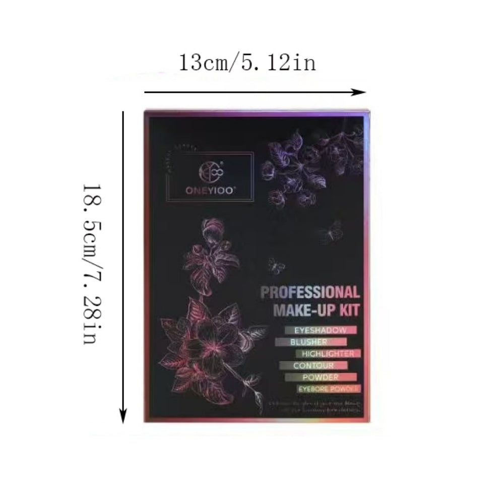 ONEYIOO Professional 55 Color Eye & Face Palette Makeup Book AZ-212 Easy Beauty Nepal