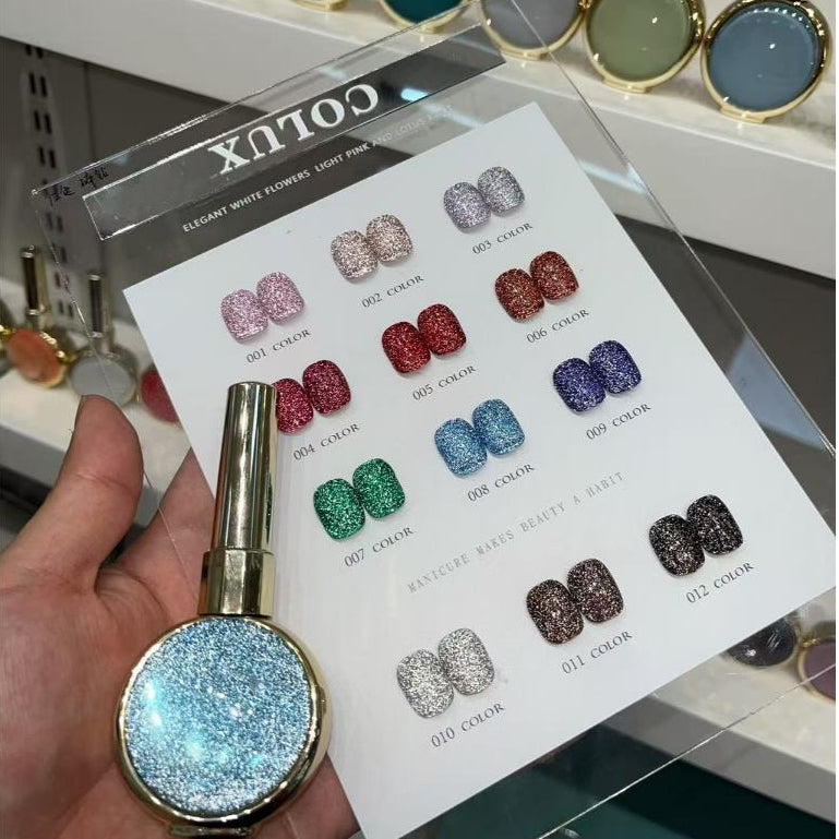 A15 Reflective Glitter 12 Color Set 18ml Mask Queen Nepal