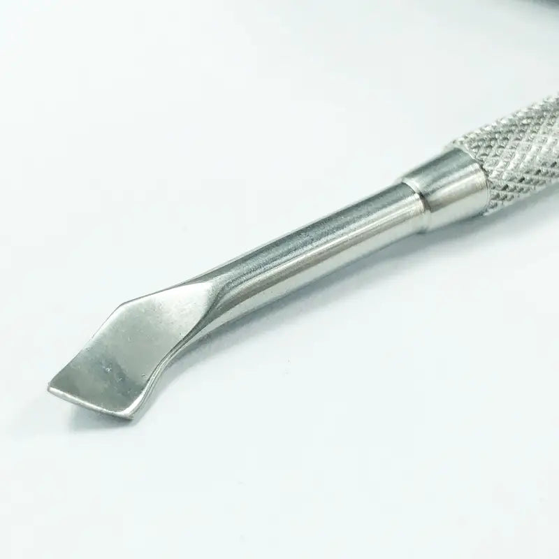 Stainless Steel Double-Ended Cuticle Pusher for Pedicure and Manicure Mask Queen Nepal