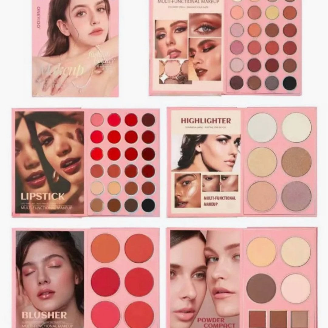 ONEYIOO Vogue 67 Color Eye & Face Palette Makeup Book AZ-213 Easy Beauty Nepal