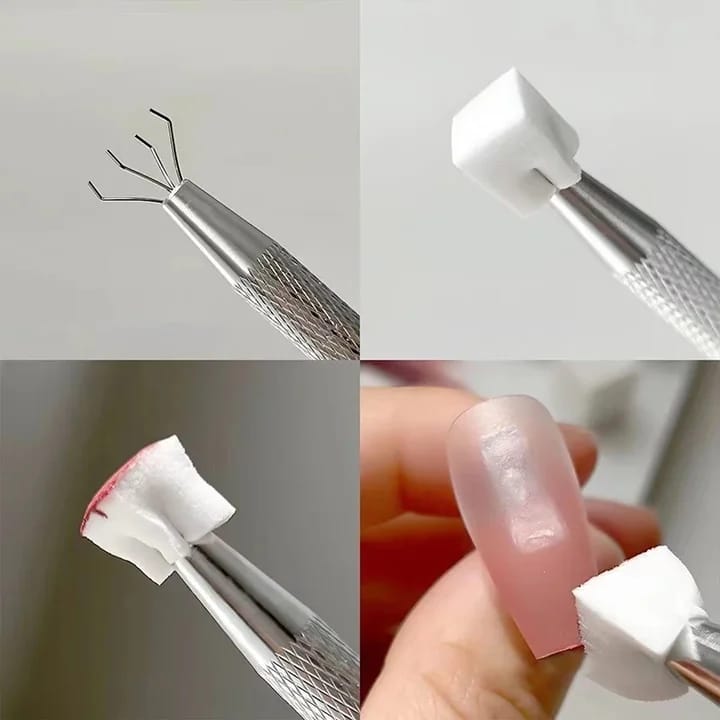 Ombre Art Mini Sponge and Grip For Nail (1 pack） Mask Queen Nepal