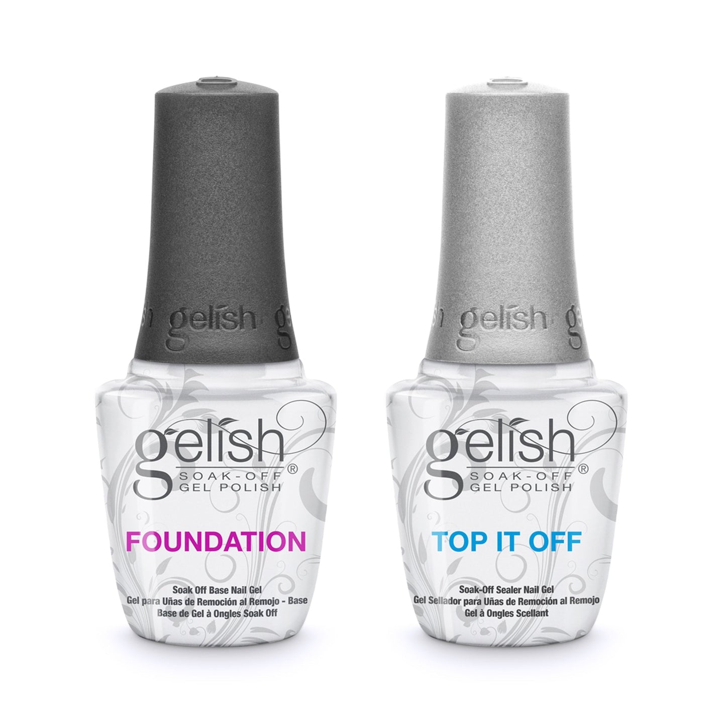 Gelish Dynamic Soak Off Gel Nail Polish Foundation Base And Top Sealer Mask Queen Nepal