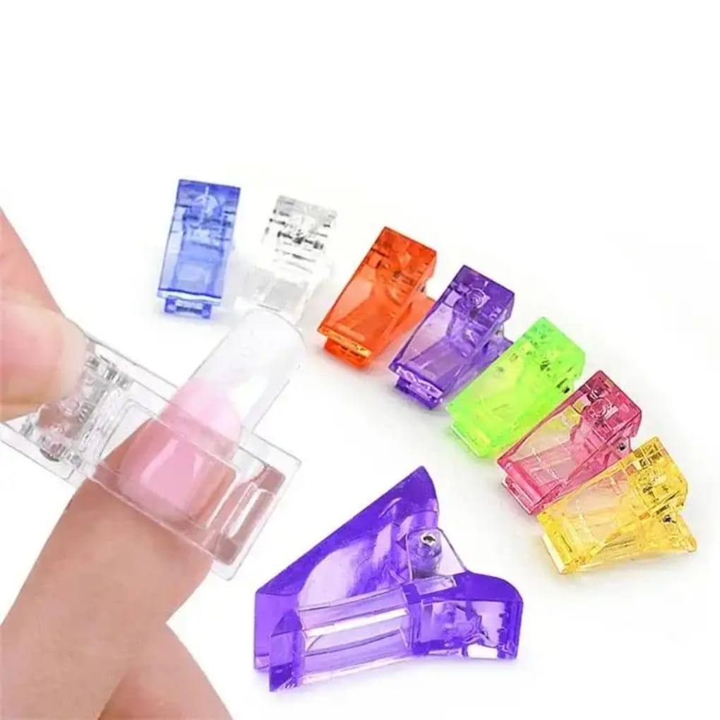 Quick Building Poly Gel Nail Tips Plastic Clip Mask Queen Nepal