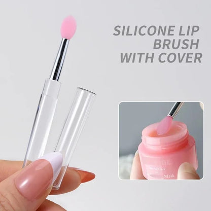 Silicone Lip Bursh Small Makeup Lipstick Eyebrow Brushes Applicator for Lip Mask Oil Mask Queen Nepal