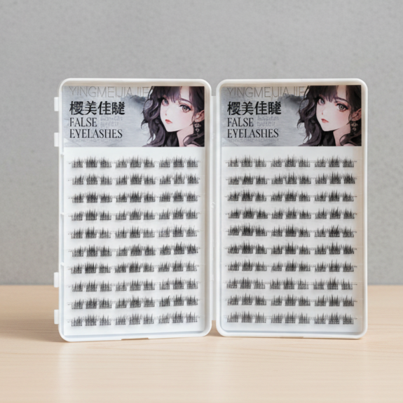 Pre Glued Mix Cluster Lash Book MJ-07 Mask Queen Nepal