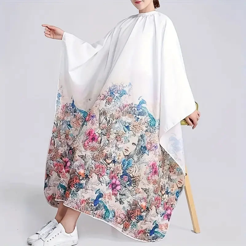 Professional Hair Cutting Cape Hairdressing Shawl Salon Gown Mask Queen Nepal