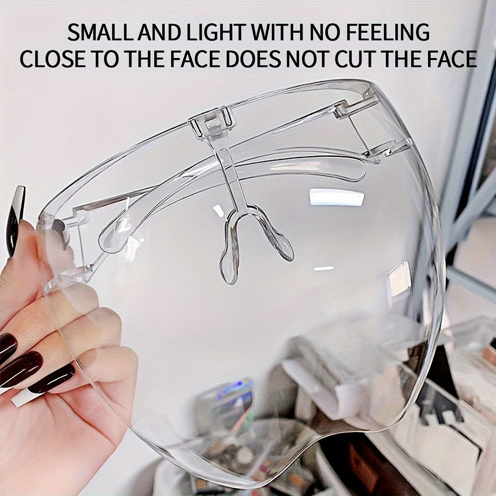 Lightweight Full Coverage Safety Mask Clear Face Shield Mask Queen Nepal