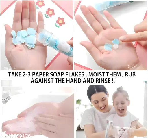 Mini Soap Paper Portable Travel Wash Hand Cleaning Mask Queen Nepal