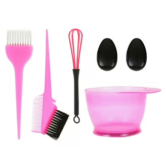 6 Pieces Professional Hair Dyeing Kit Easy Beauty Nepal