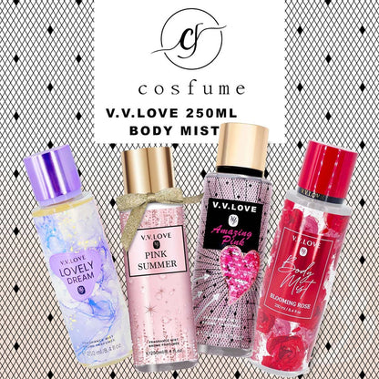 V.V.LOVE Fragrance Body Mist Ladies Perfume 250ml / 8.4 FL Oz Easy Beauty Nepal