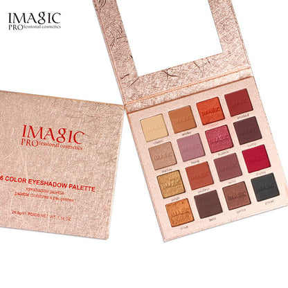 IMAGIC Professional High Pigmented 16 Colors Eyeshadow Palette