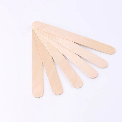 Disposable Wax Wooden Spatula 100pcs Mask Queen Nepal