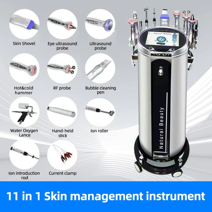 11 In 1 Hydra Dermabrasion Cleansing Skin Care Beauty Machine Salon Beauty Equipment Mask Queen Nepal