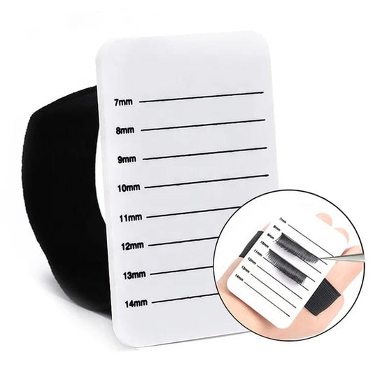 Reusable False Lashes Holder Pad With Tape for Eyelash Extensions Make Up Tools Mask Queen Nepal