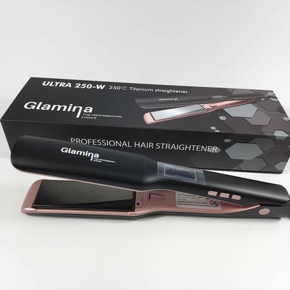 Professional Glamina Titanium Hair Straightener 250 - W Mask Queen Nepal
