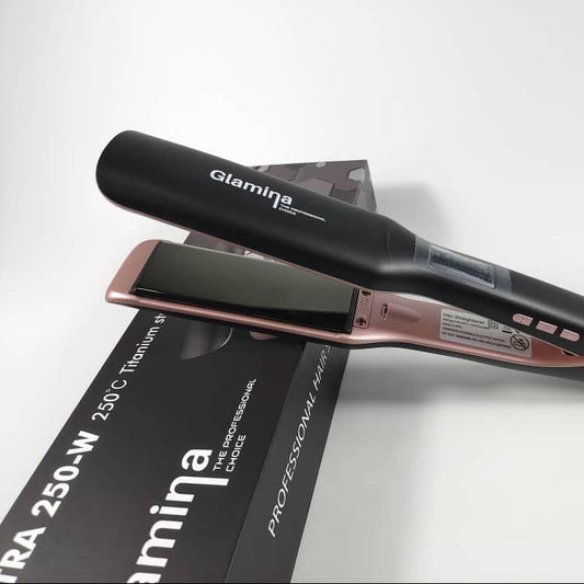 Professional Glamina Titanium Hair Straightener 250 - W Mask Queen Nepal