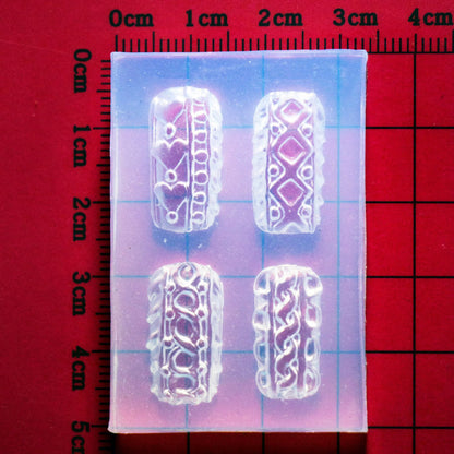 3D Acrylic Powder Sculpture Slicone Mold Mask Queen Nepal