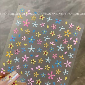 MOSR Nail Art Flower DIY Sticker For Nails Mask Queen Nepal