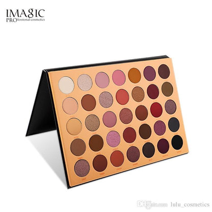IMAGIC Professional Black Hereiam 35 Colors Eyeshadow Palette