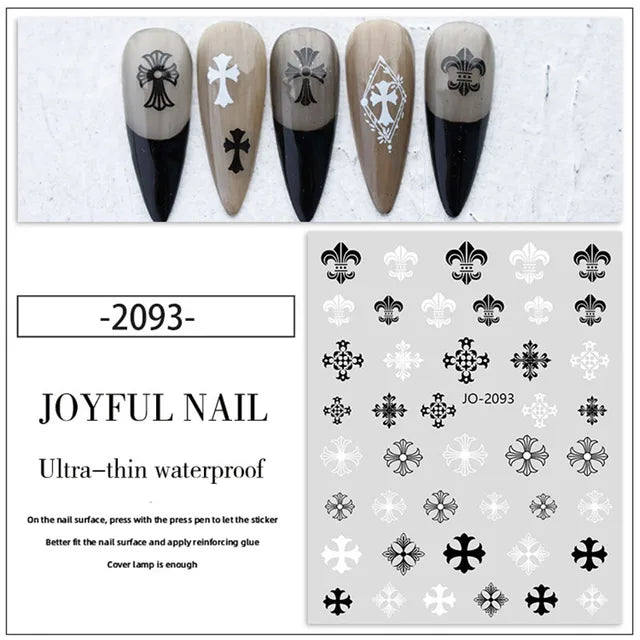 Joyful Nail Art Sticker Mask Queen Nepal