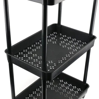 3 Layer Multipurpose Rolling Storage Trolley Mask Queen Nepal