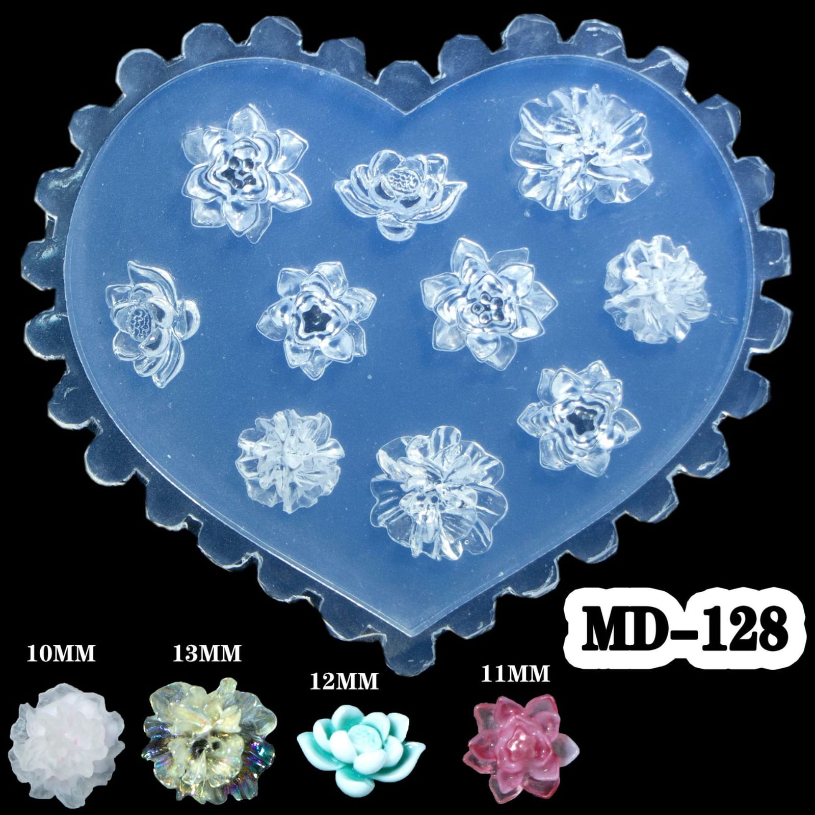 3D Acrylic Powder Sculpture Slicone Mold Mask Queen Nepal