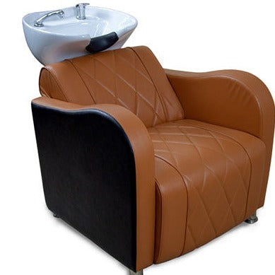 Gabon Shampoo Station Backwash Chair, ABS Plastic Shampoo Bowl Sink Chair for Spa Beauty Salon Mask Queen Nepal