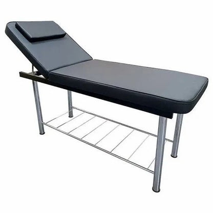 Spa Bed 03 Aluminium & Synthetic Leather Black Spa Massage Bed - Mask Queen Nepal