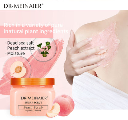 DRMEINAIER Fruit Sea Sugar Body Scrub Soften Skin Brightening Moisturizing Mask Queen Nepal