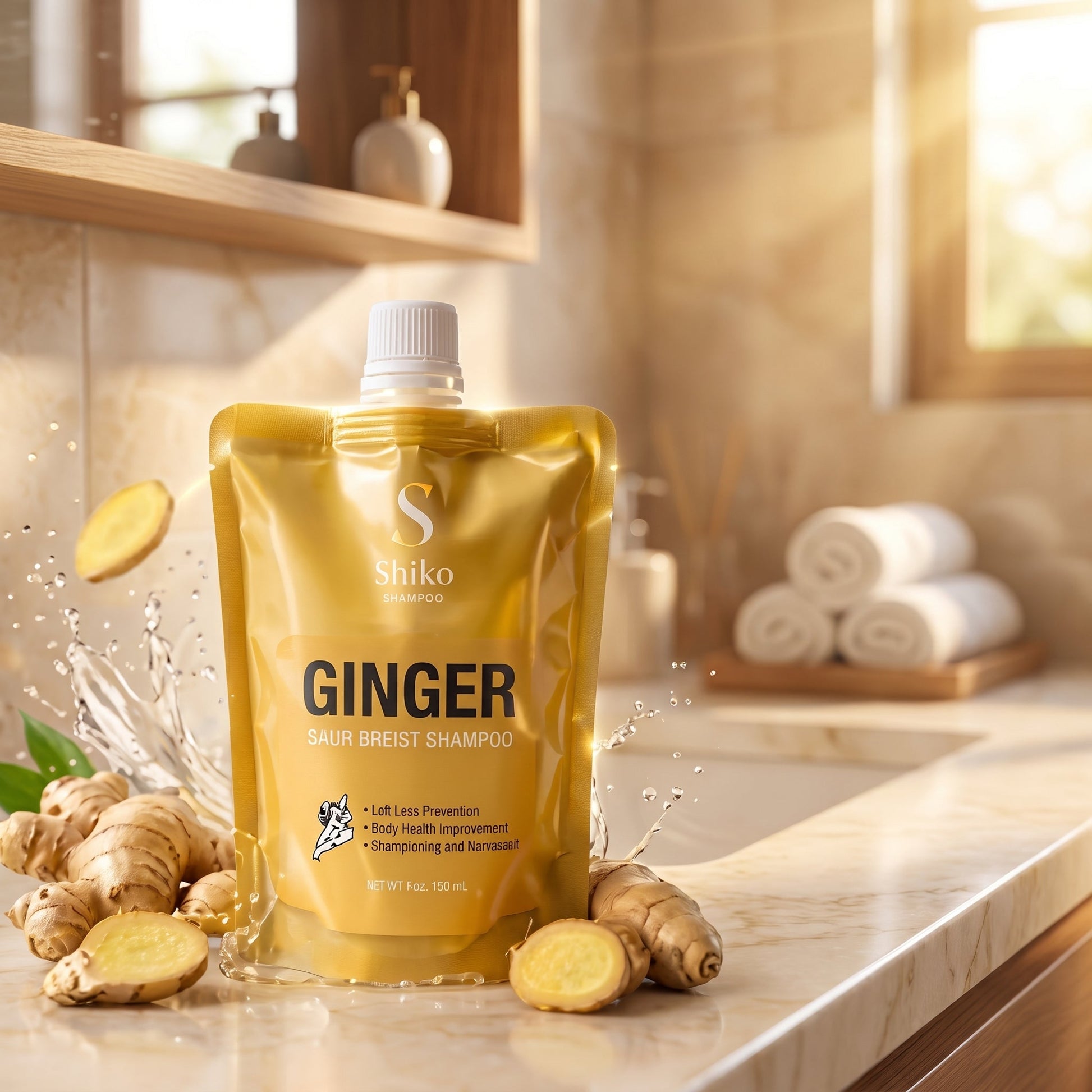 Sinko Styling Ginger Hair Strengthen Shampoo Mask Queen Nepal