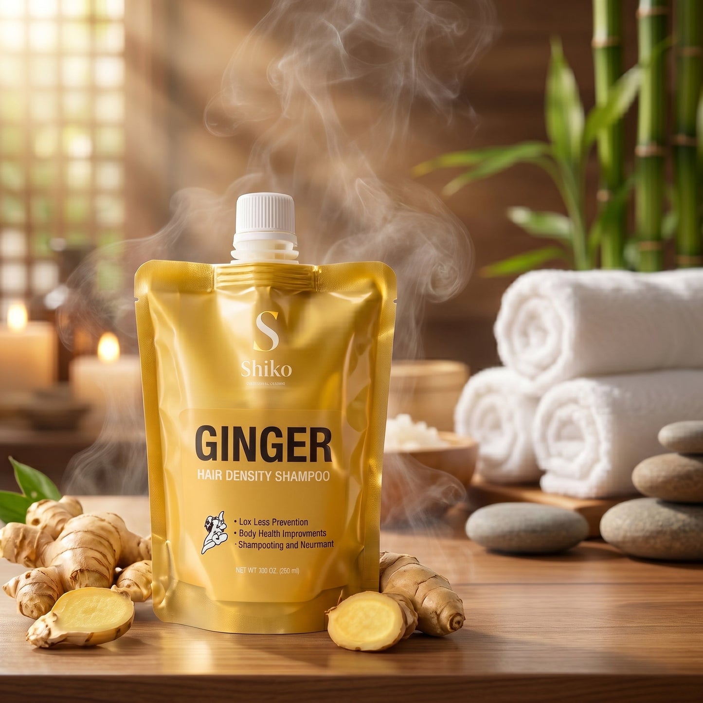 Sinko Styling Ginger Hair Strengthen Shampoo Mask Queen Nepal