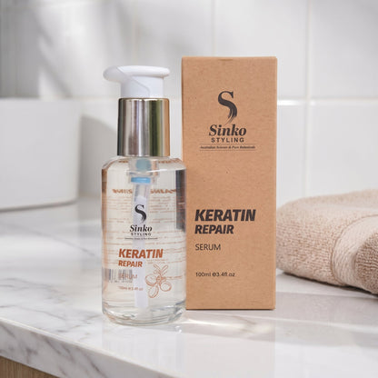 Sinko Styling Keratin Repair Serum 100ml Mask Queen Nepal