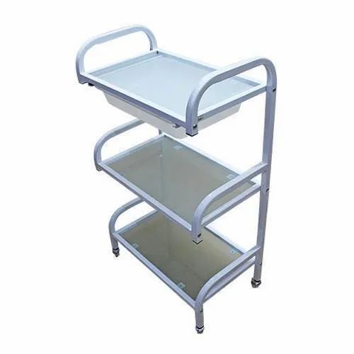 3 Layered Glass Salon Trolley Mask Queen Nepal