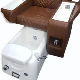 Robost Mani-Pedi Sofa With Tub And Massager For Beauty Salon - Mask Queen Nepal