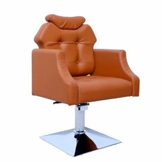 Costa Chair Brown Stylish Steel Salon & Beauty Studio Chair Mask Queen Nepal