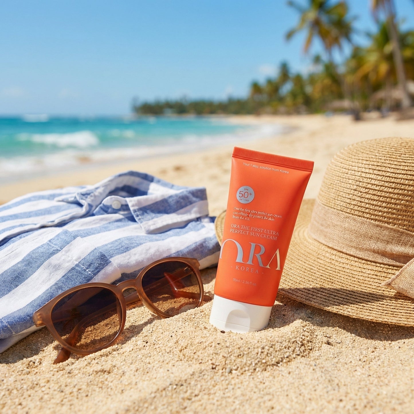 ORA The First Ultra Perfect Sun Cream 70ml Easy Beauty Nepal