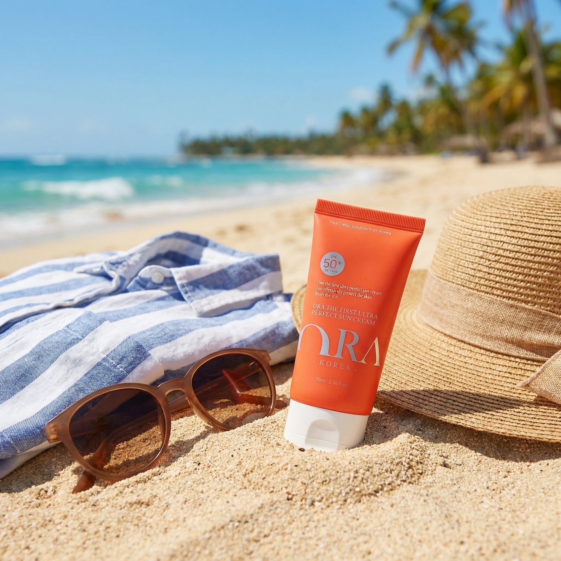 ORA The First Ultra Perfect Sun Cream 70ml Easy Beauty Nepal