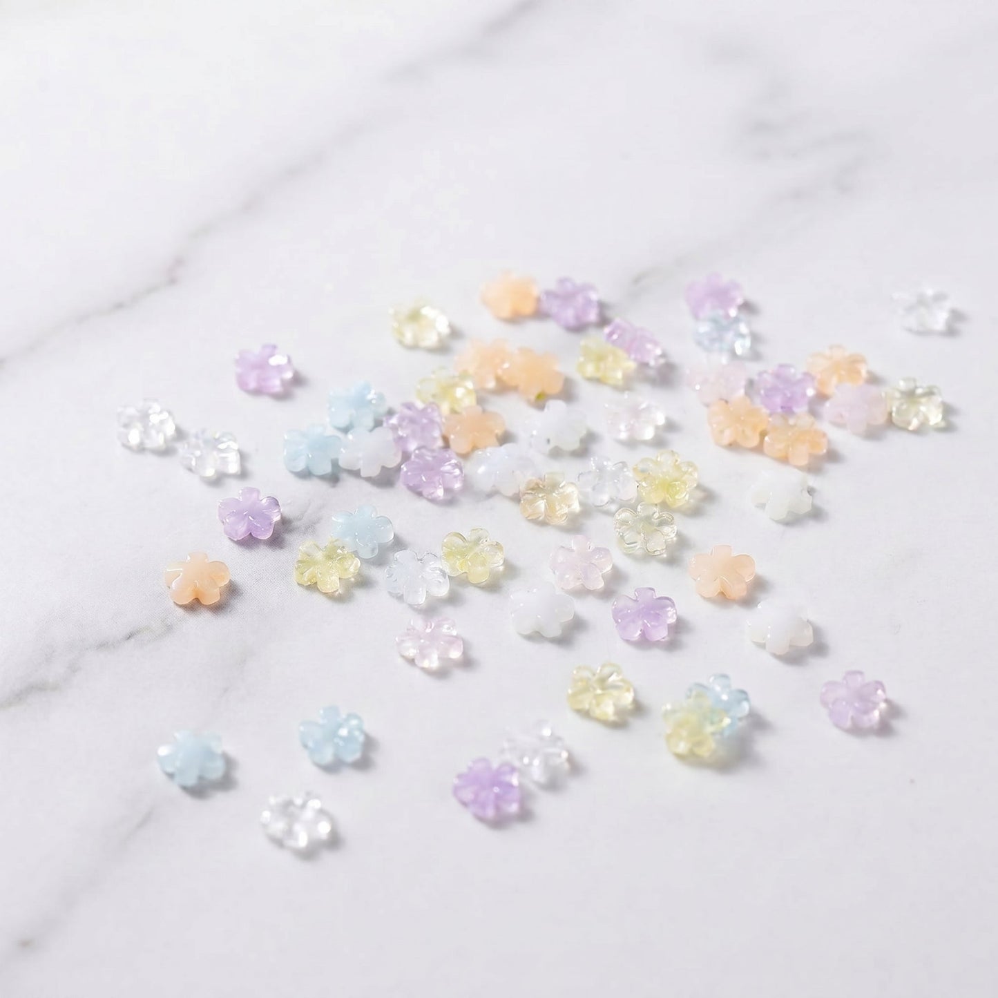 3D Colorful Flower Charms Nail Art Accessories Mask Queen Nepal