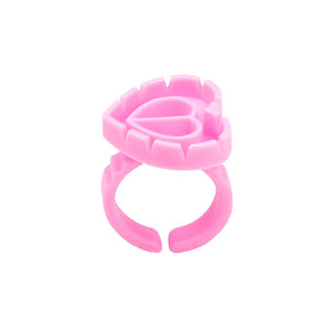 MQ Eyelash Glue Ring Holder Disposable Plastic Dual Sided Ring. Mask Queen Nepal