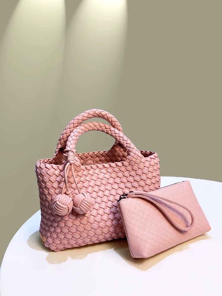 Woven Cabbage Basket Ladies Handbag Easy Beauty Nepal